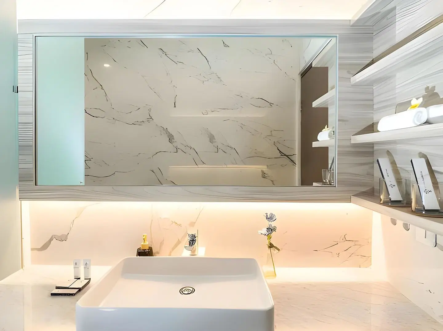 City Of Aventus Hotel Denpasar Badezimmer
