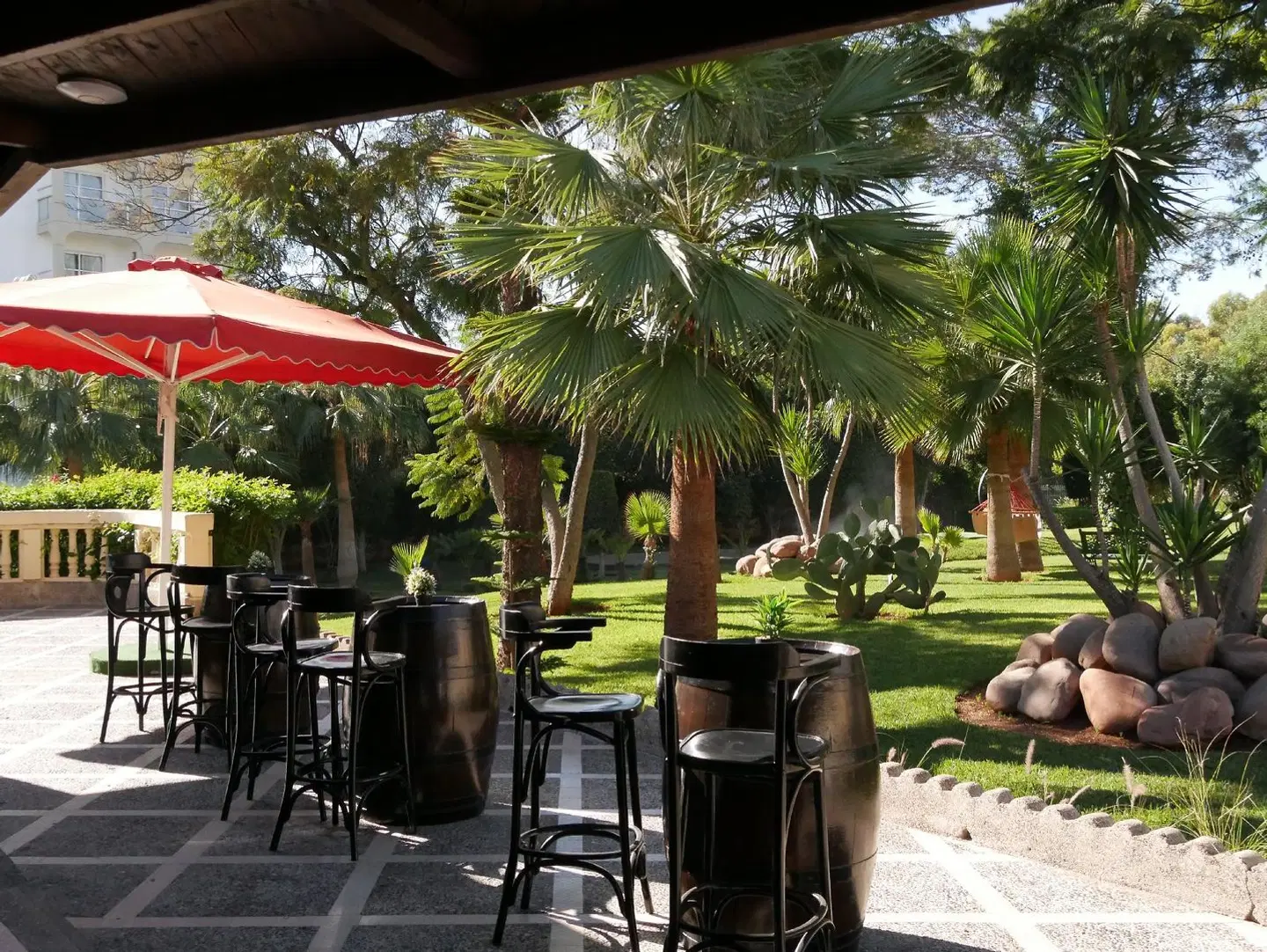Odyssee Park Hotel Terrasse
