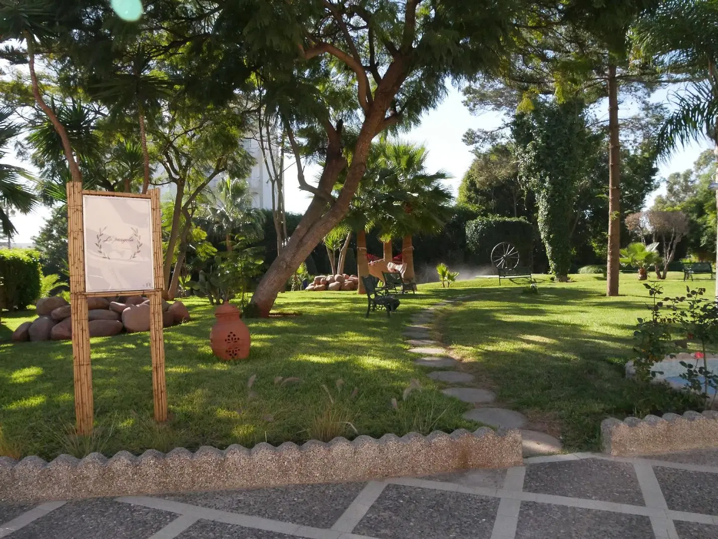 Odyssee Park Hotel Garten