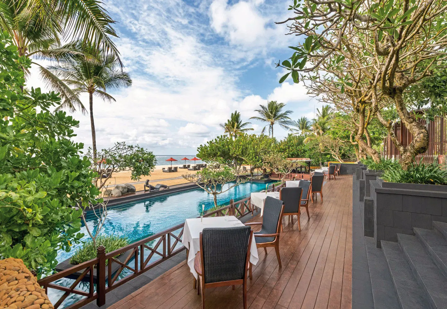 The St. Regis Bali Resort Terrasse