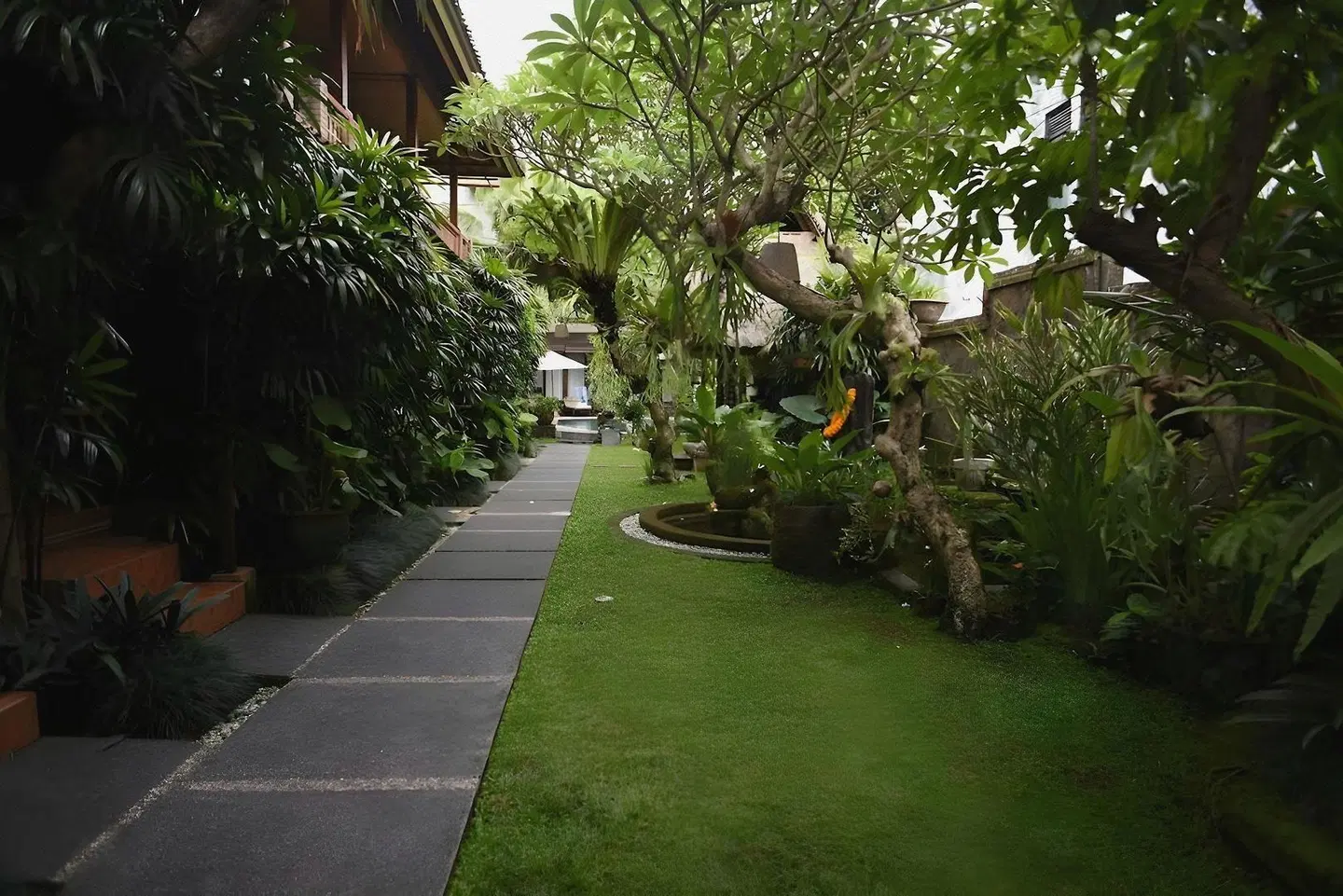 Lumbung Sari Cottages Garten