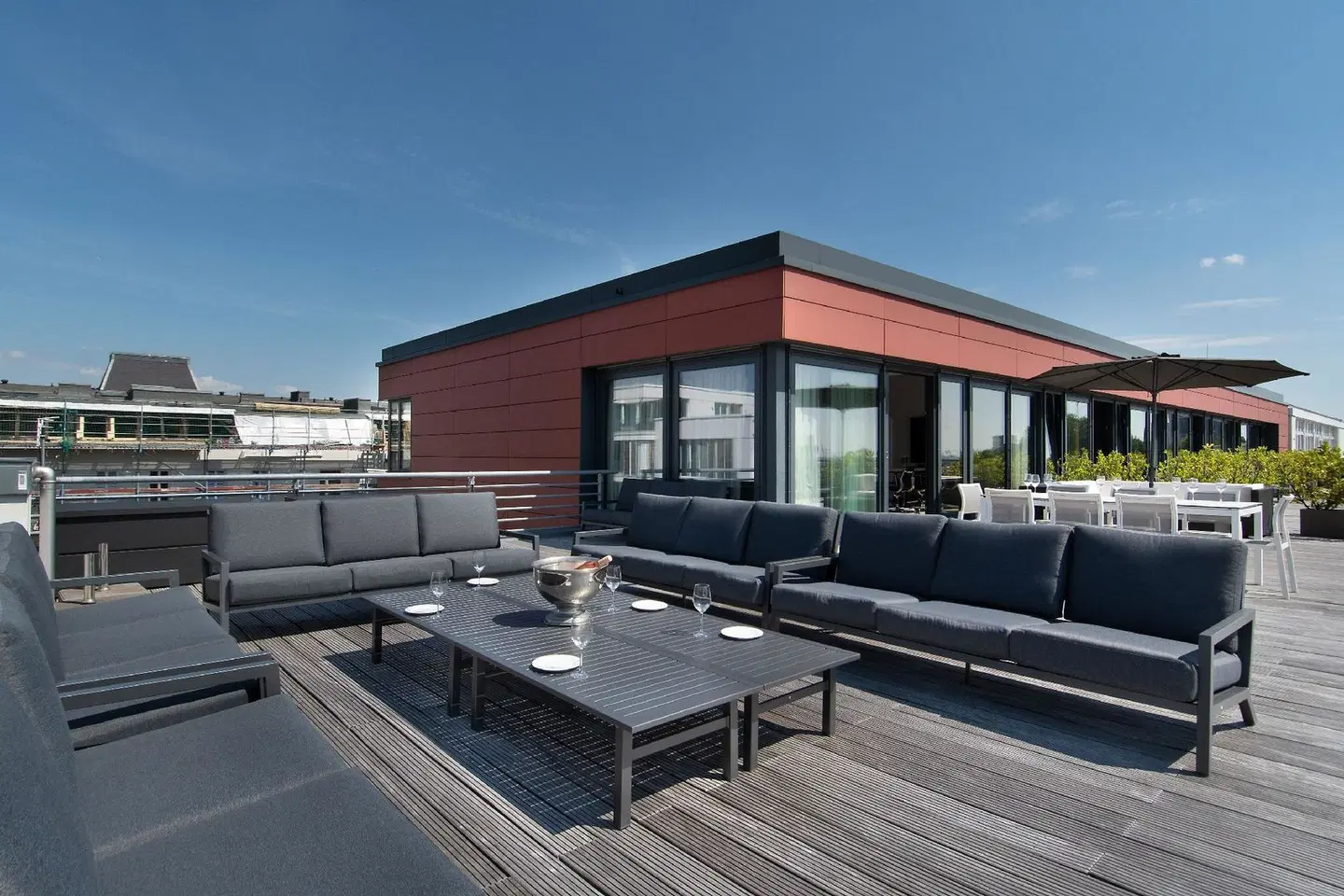 The Suites Rainvilleterrasse Terrasse