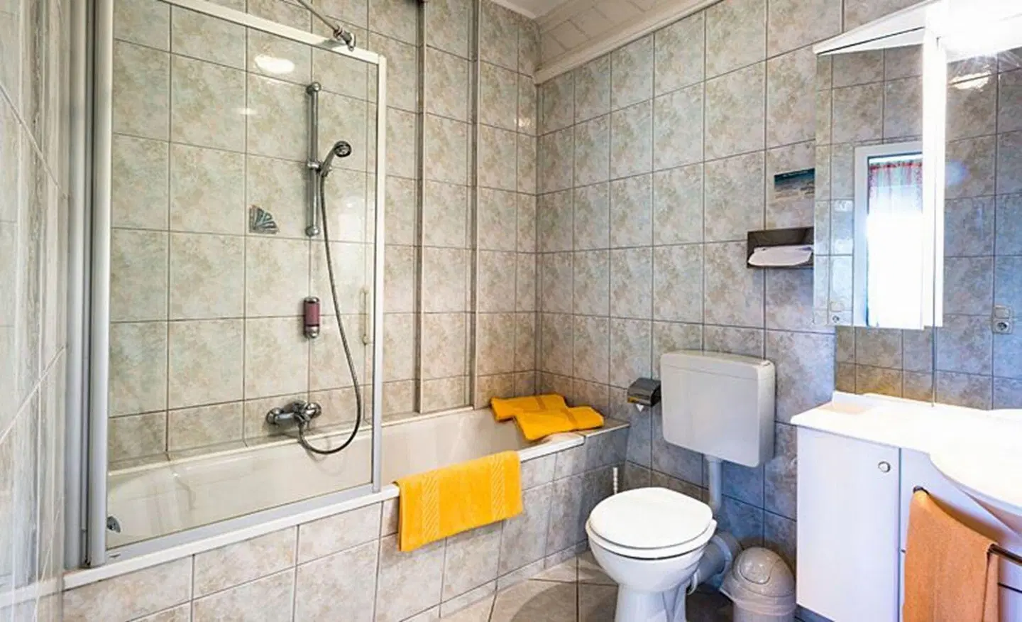 Wellnesshotel Legde Badezimmer