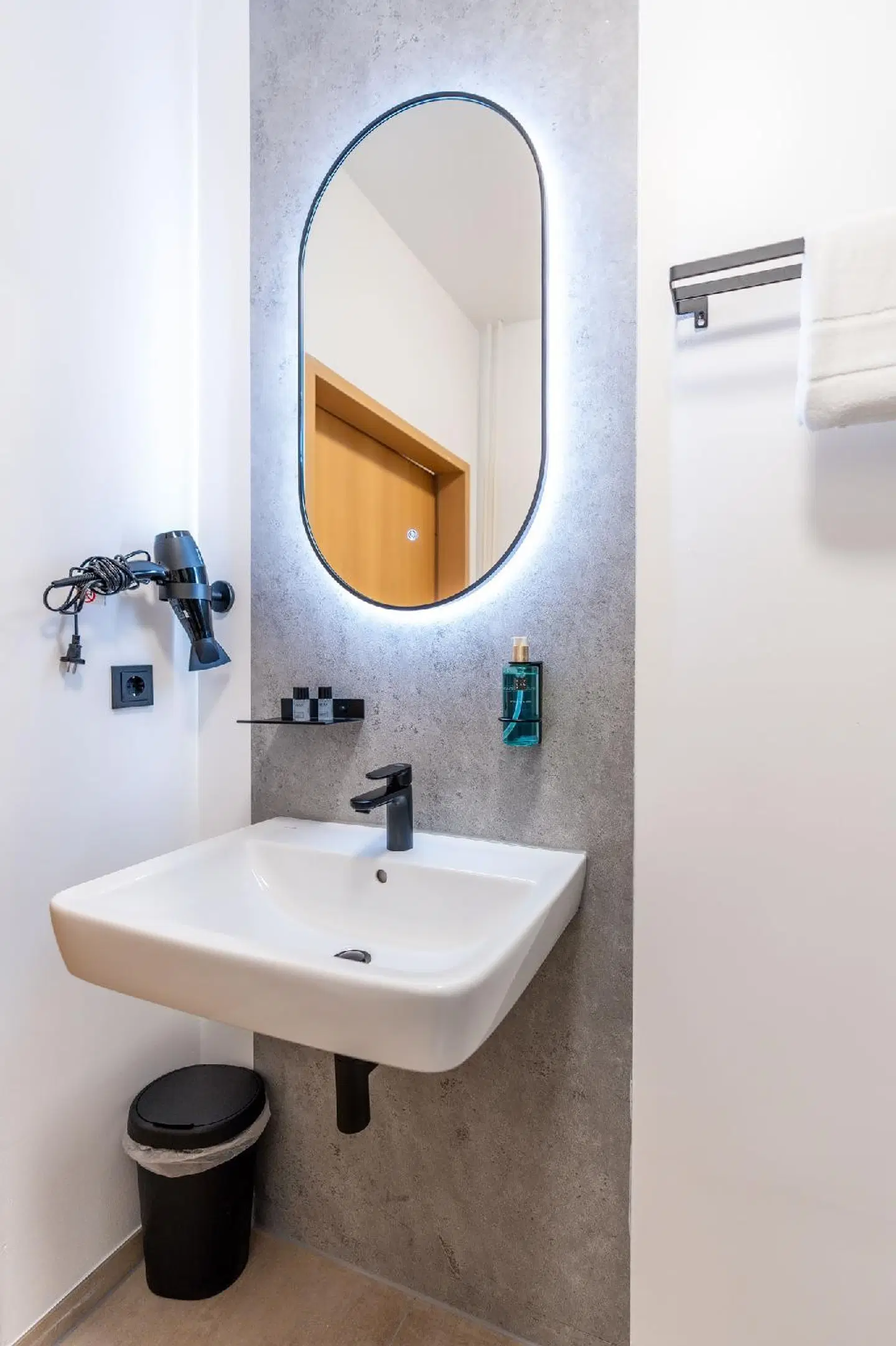 Hotel Bergheim Badezimmer