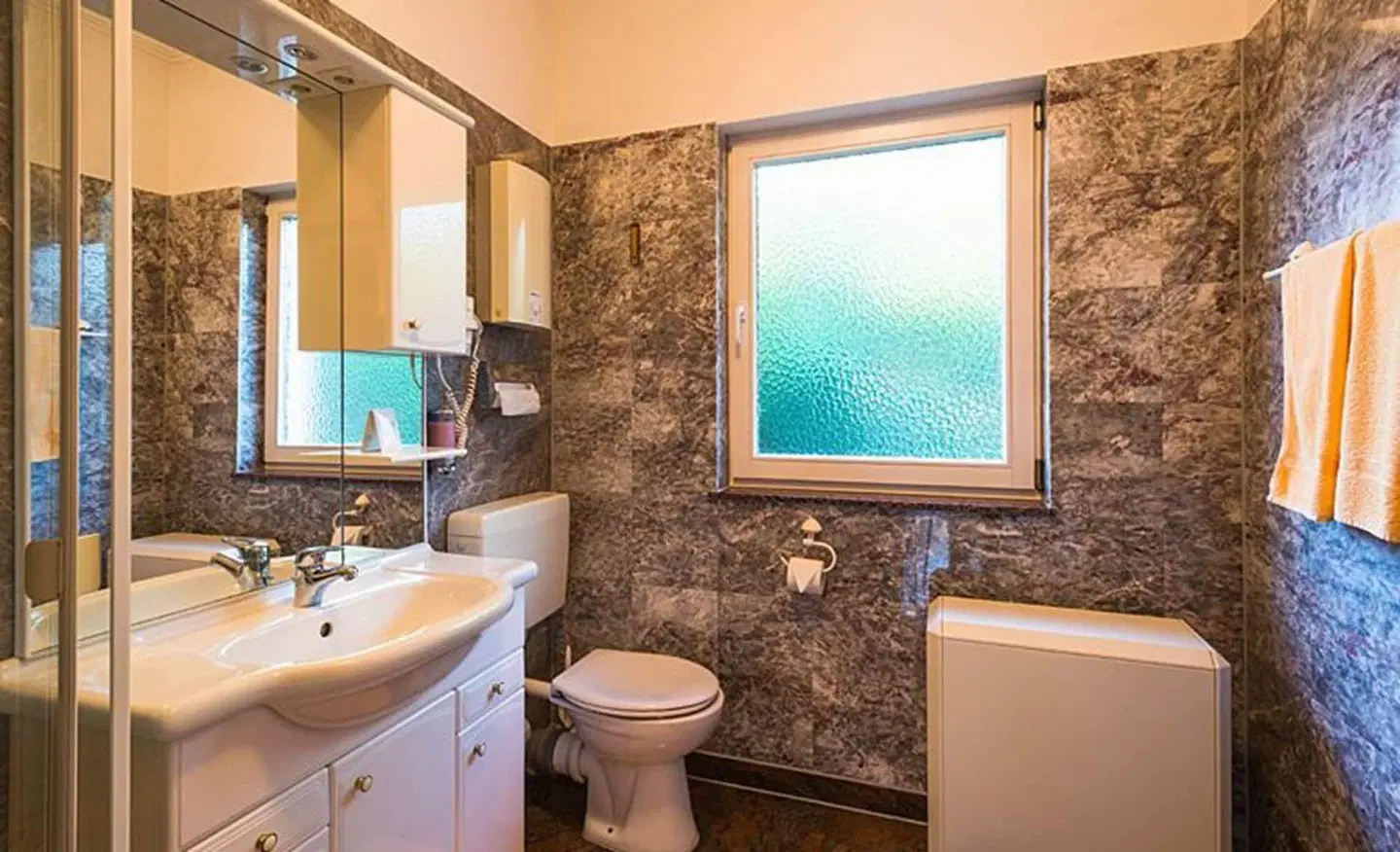 Wellnesshotel Legde Badezimmer