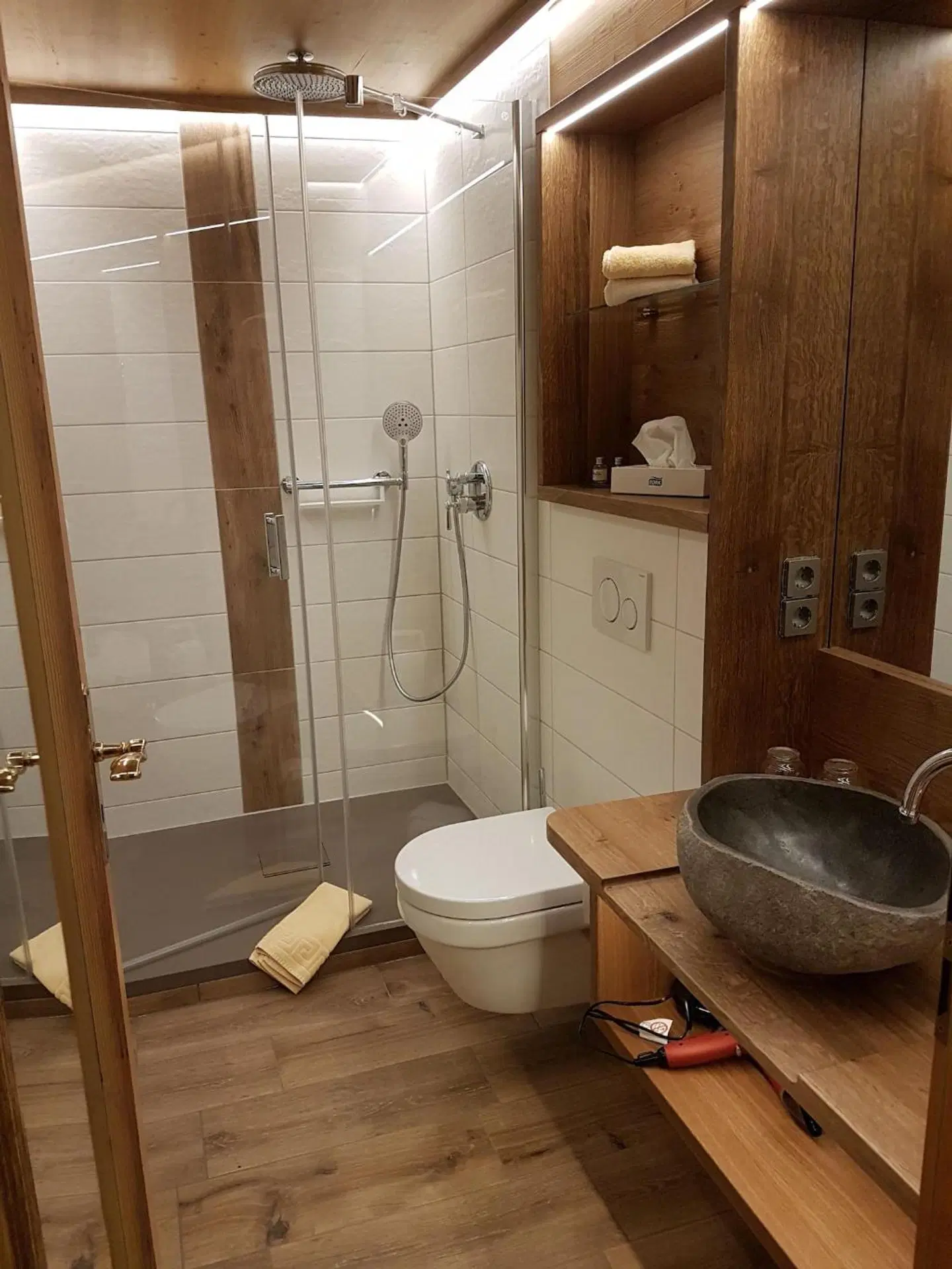 Köhlerhütte Fürstenbrunn Badezimmer