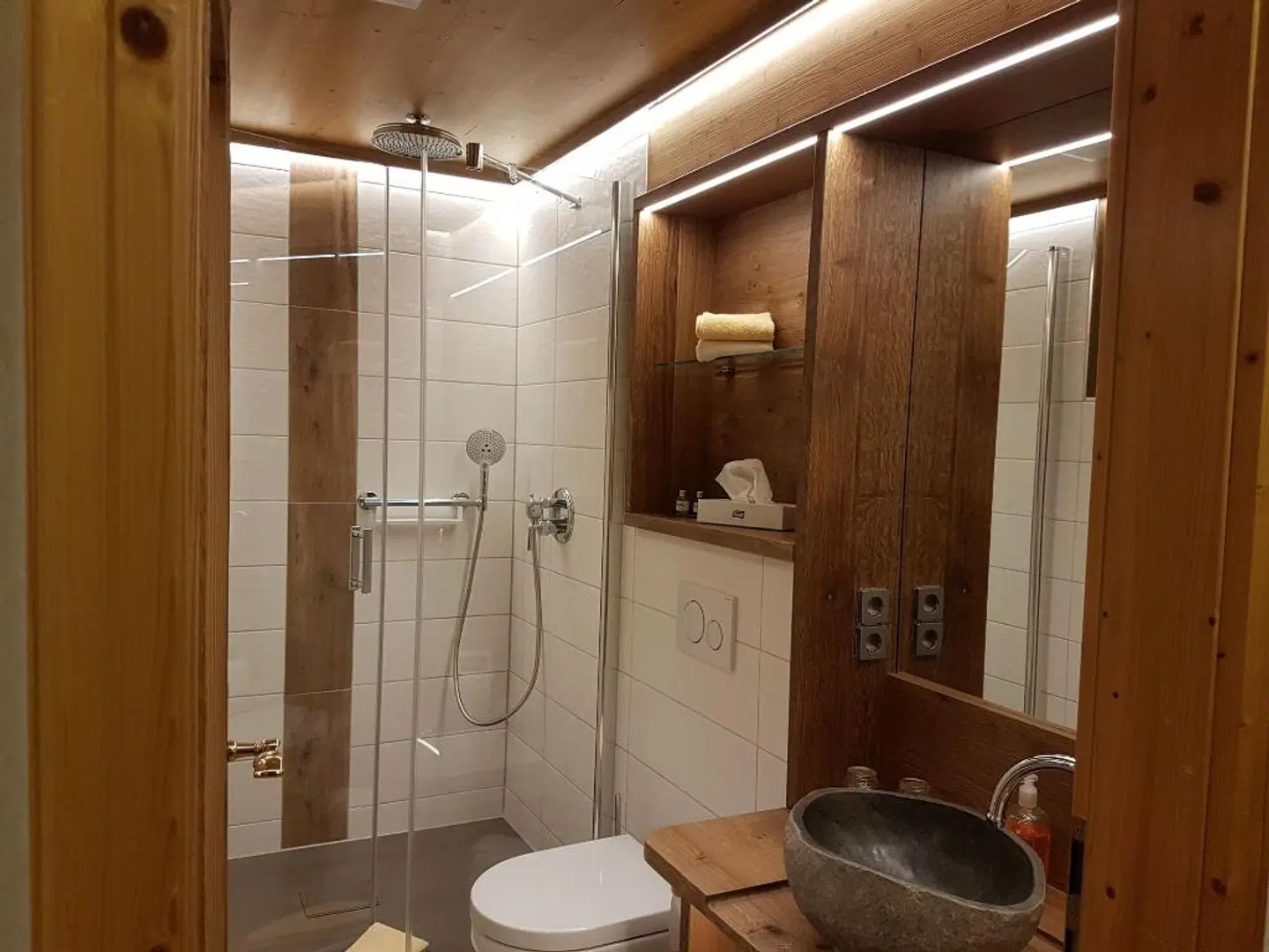 Köhlerhütte Fürstenbrunn Badezimmer