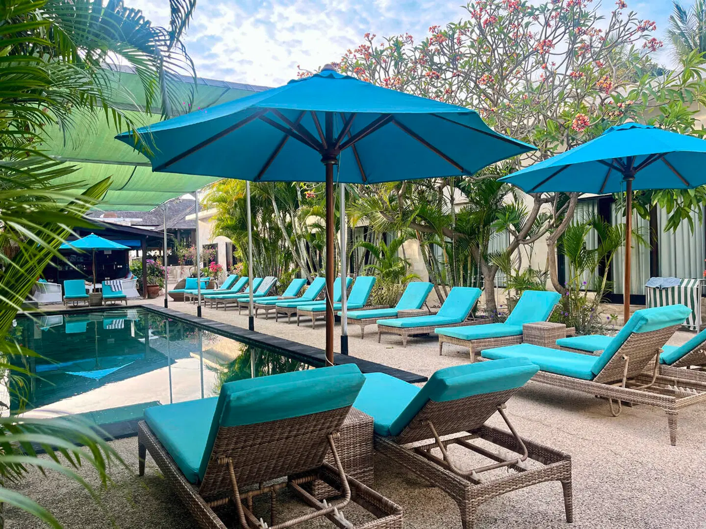 Kura Kura Beach Resort Terrasse