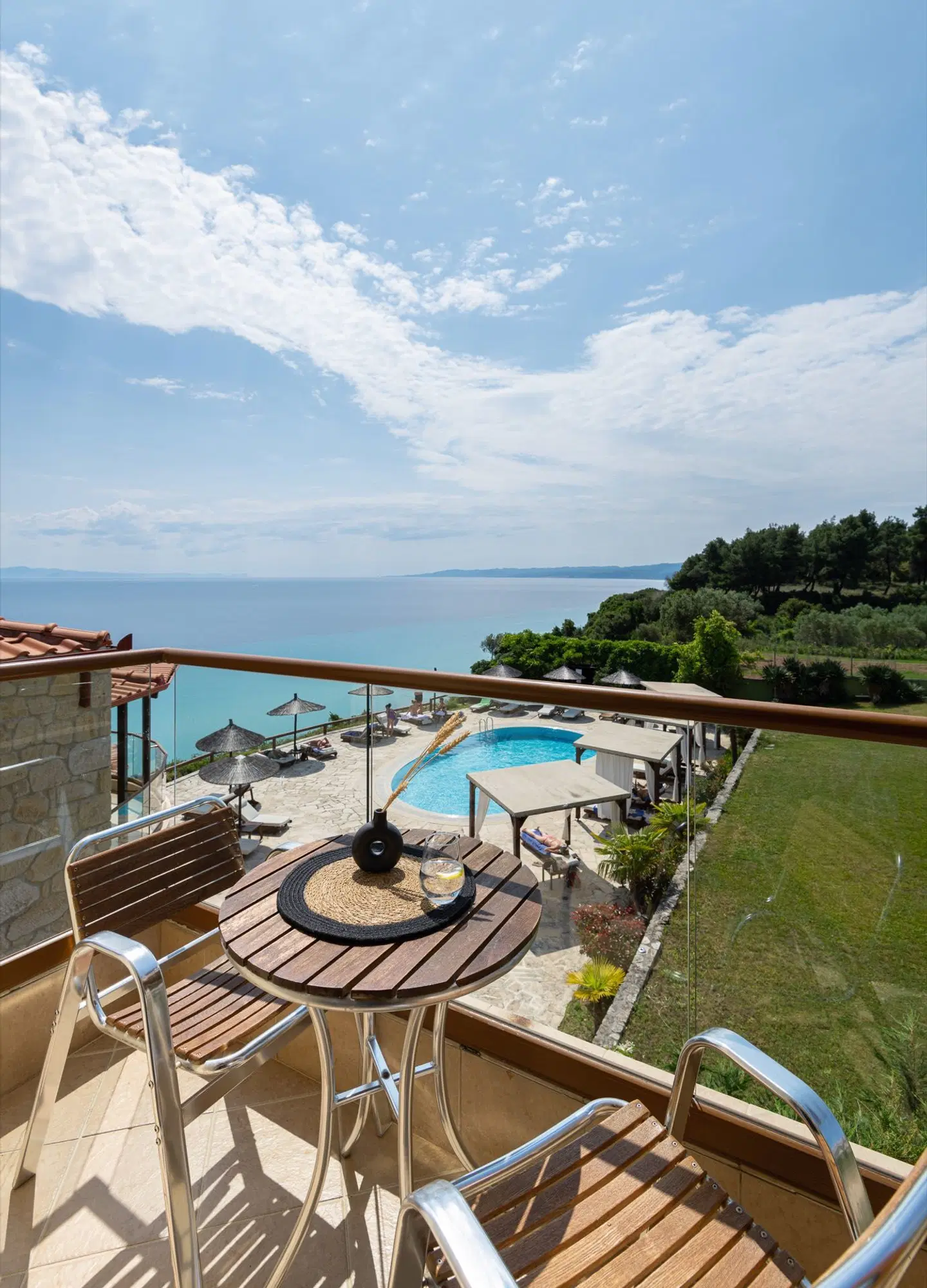 Blue Bay Hotel Terrasse