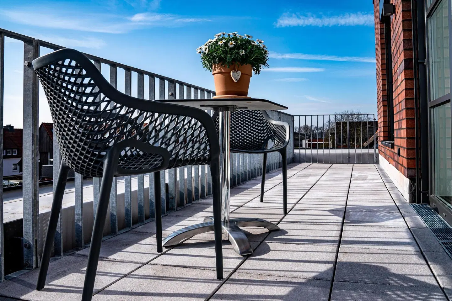 Refugium am Wasserturm Terrasse