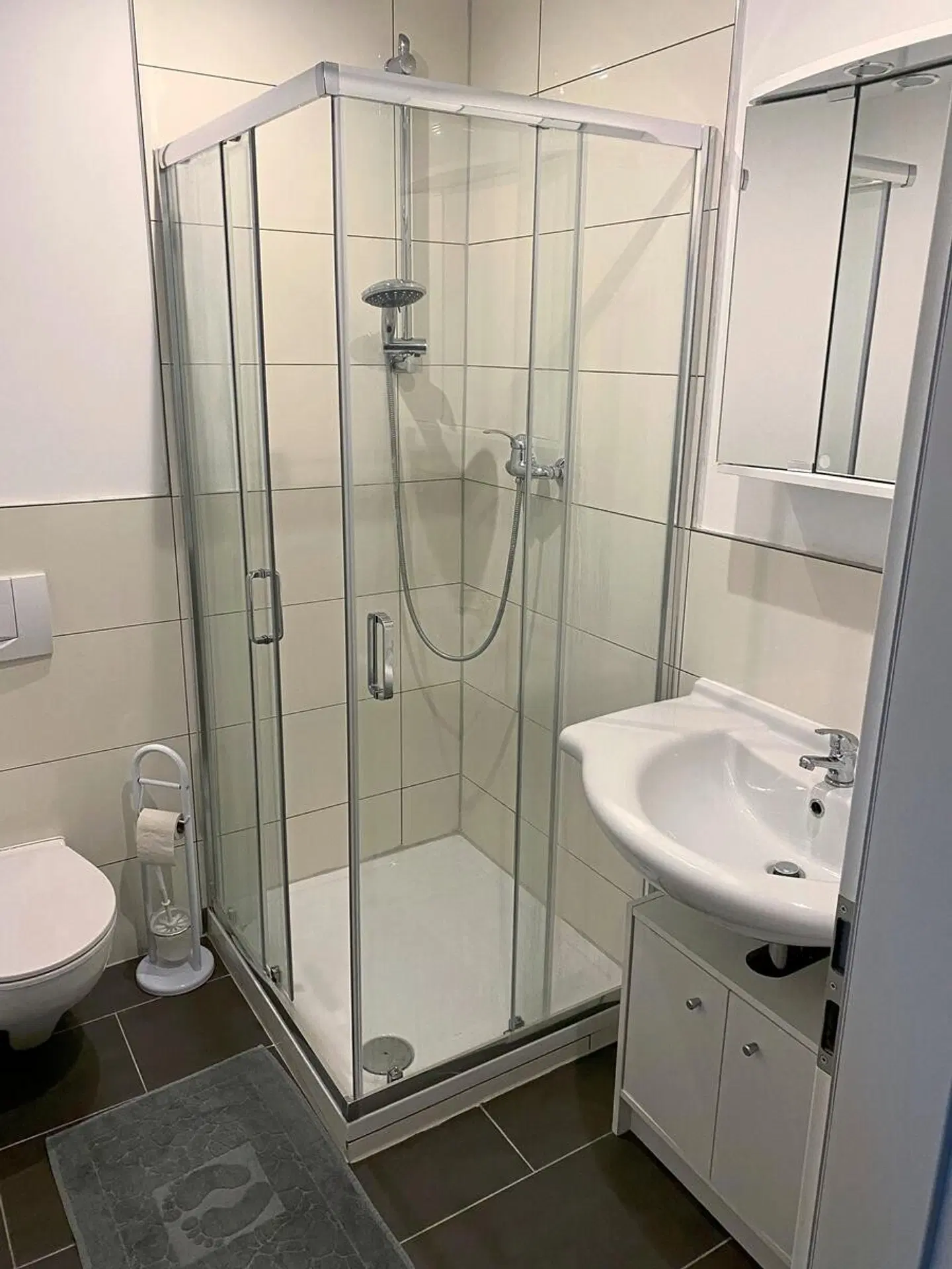 Alpenlodge Lechbruck Badezimmer