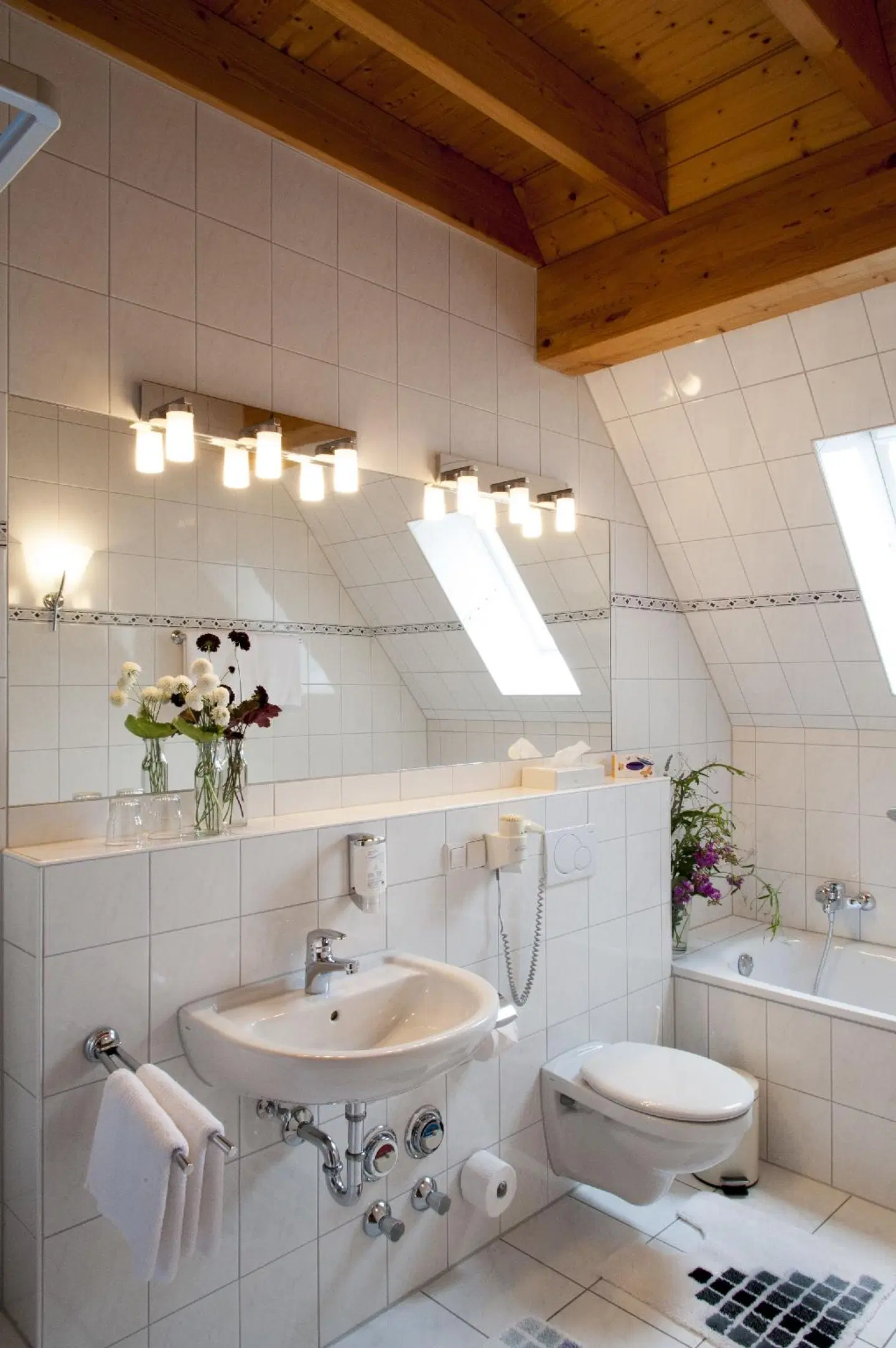 Ferienwohnung Wappenstube Badezimmer