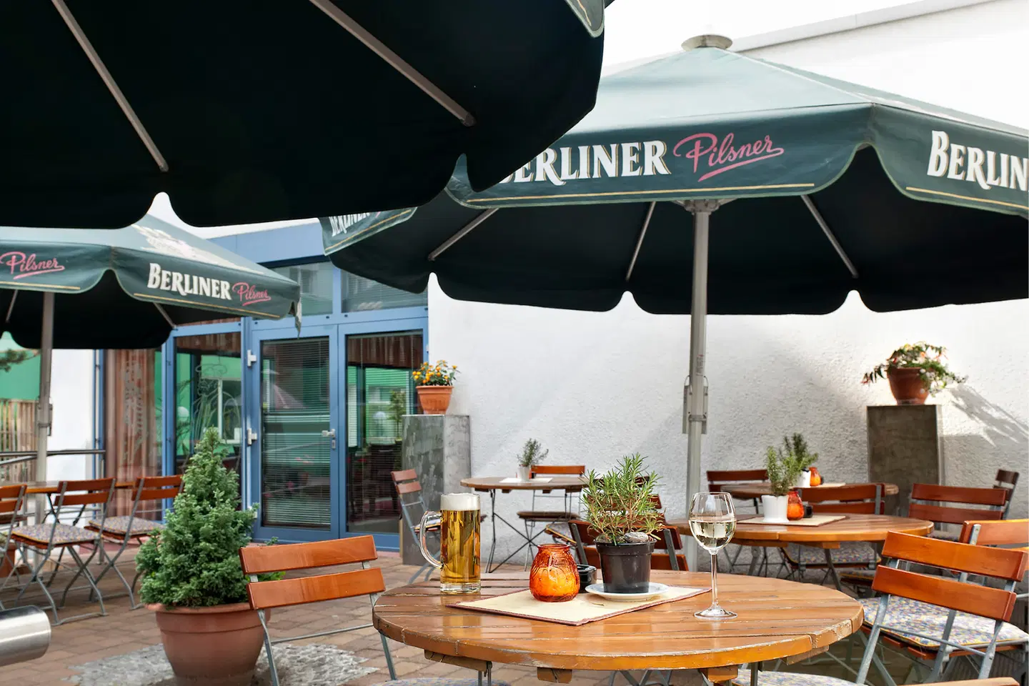 Good Morning+ Berlin City East Terrasse