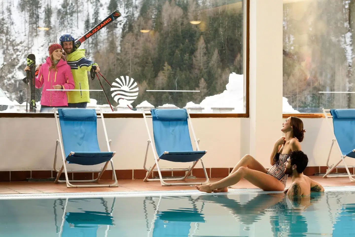 Hotel Principe Marmolada Hallenbad