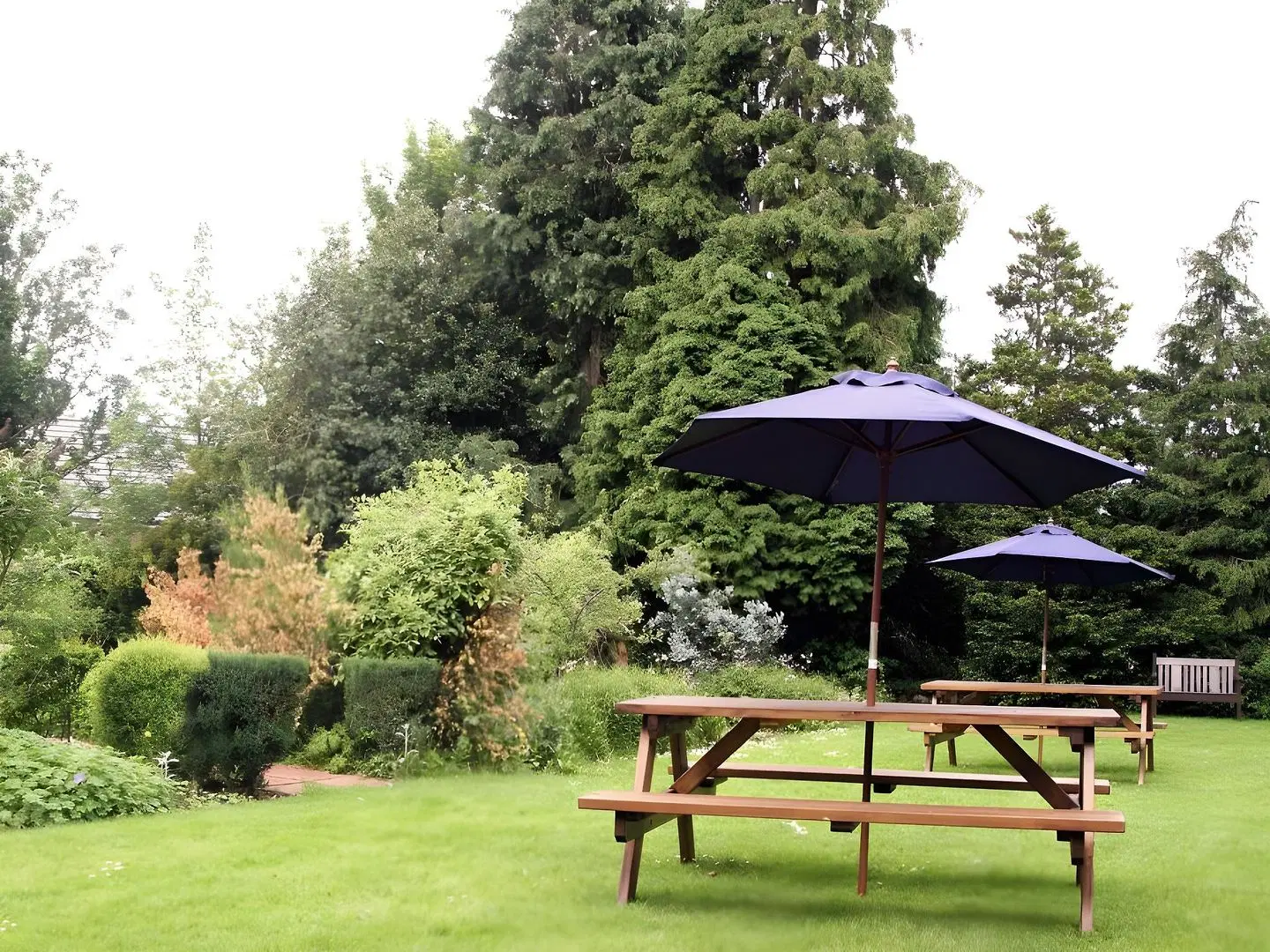 The Tankerville Arms Hotel Garten