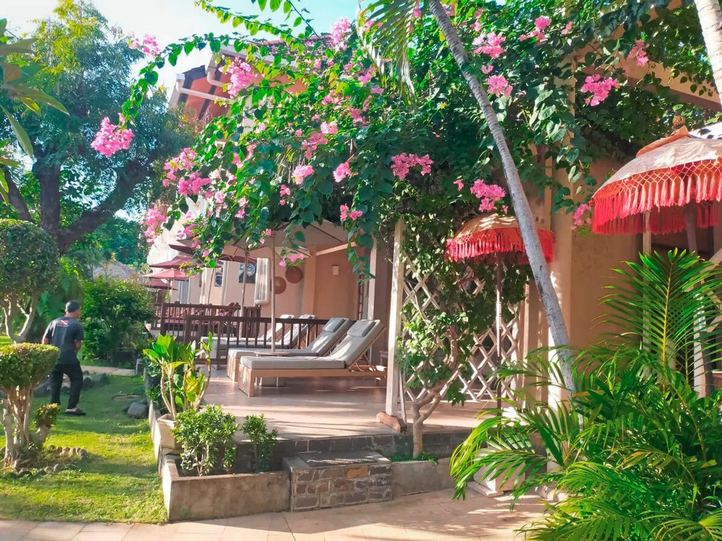 Tauch Terminal Resort Tulamben & Spa Garten