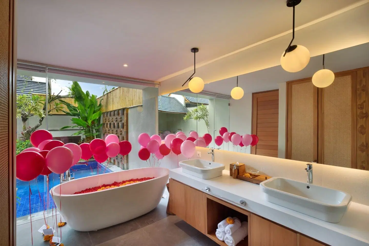 Teratai Villa Canggu by Ini Vie Hospitality Badezimmer