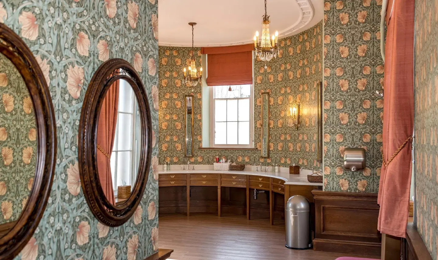 Hawkstone Hall Hotel & Gardens Badezimmer