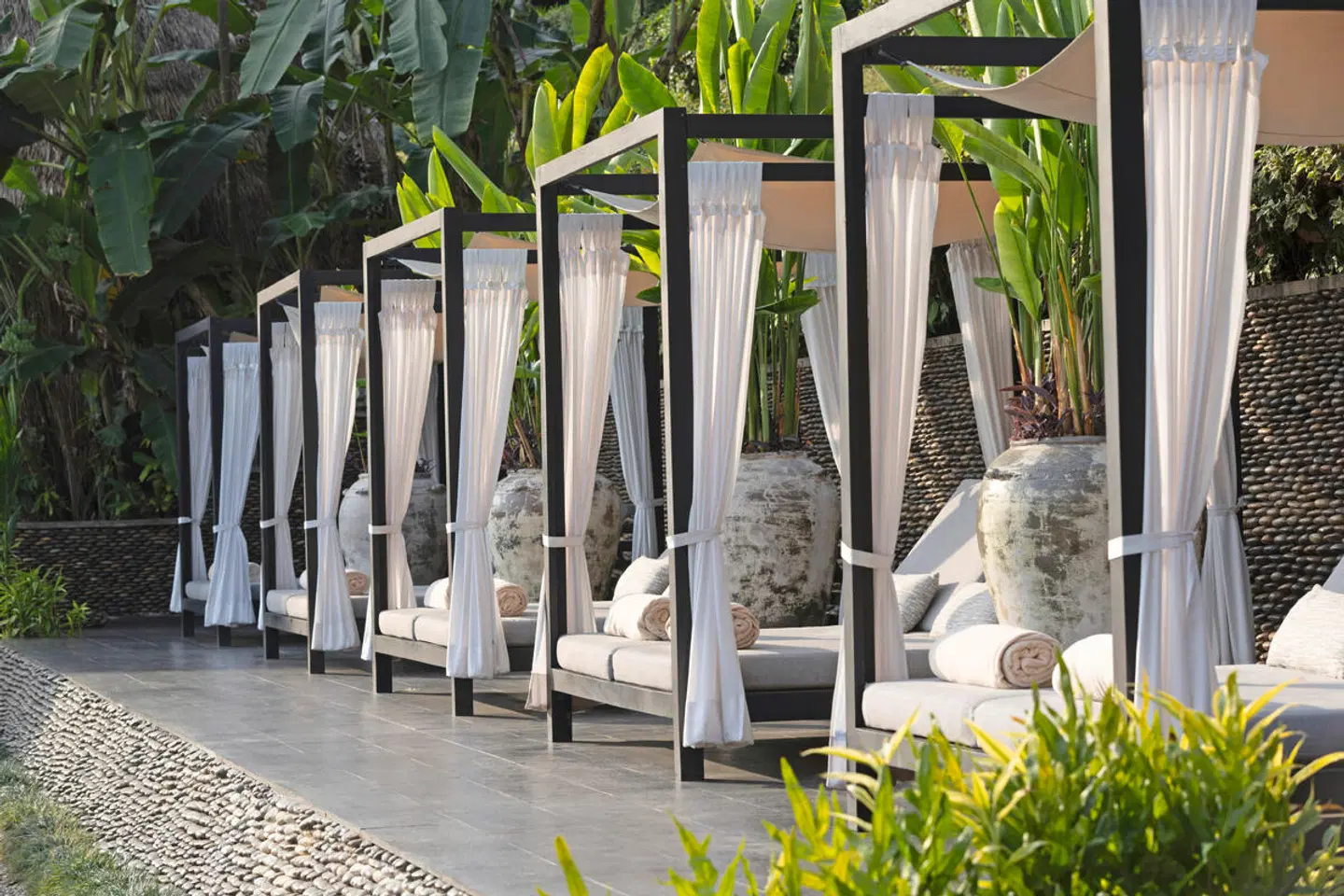 Anantara Golden Triangle Elephant Camp & Resort Terrasse