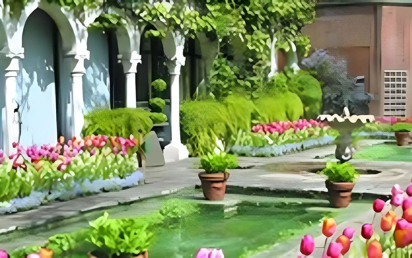 Warren House Garten