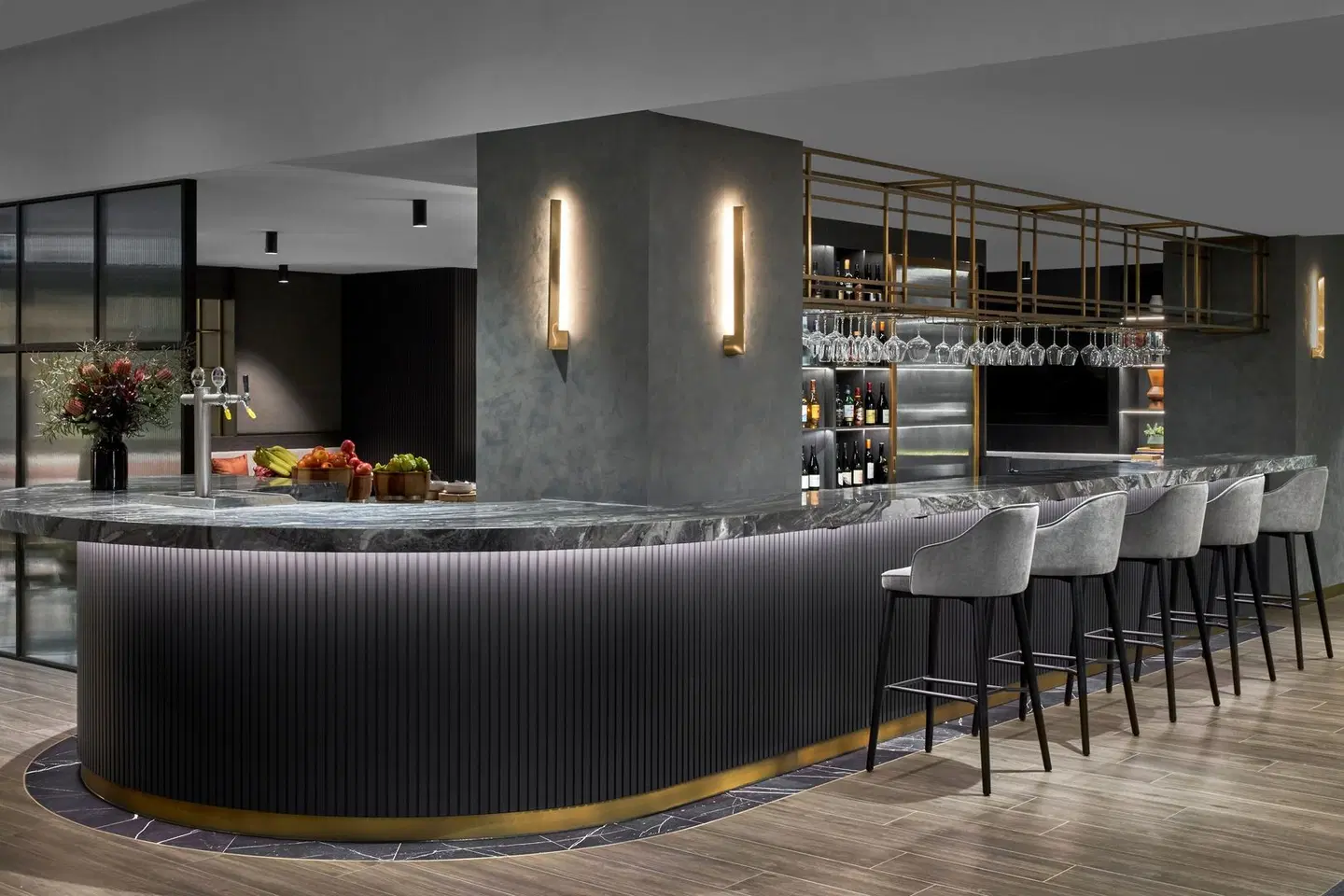 Melbourne Marriott Hotel Bar
