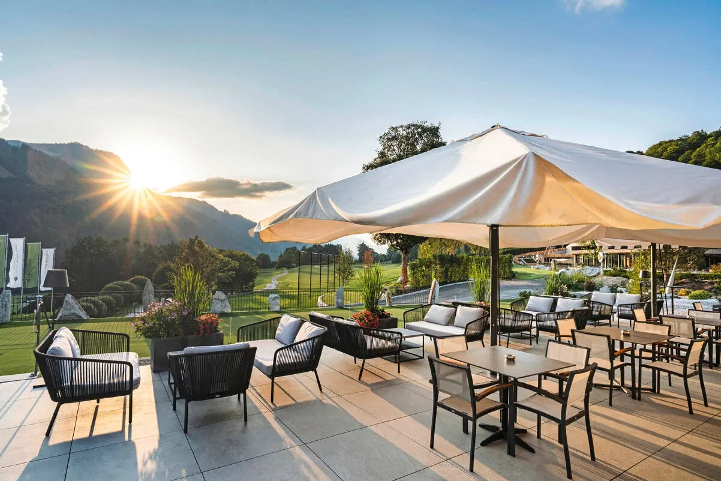 Grand Tirolia Kitzbühel Terrasse
