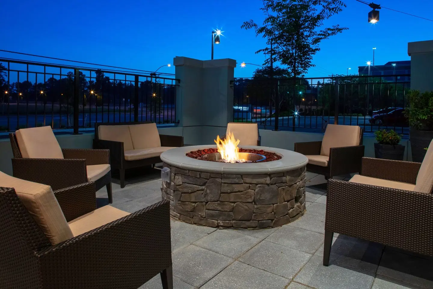 Residence Inn by Marriott Virginia Beach Town Center Terrasse