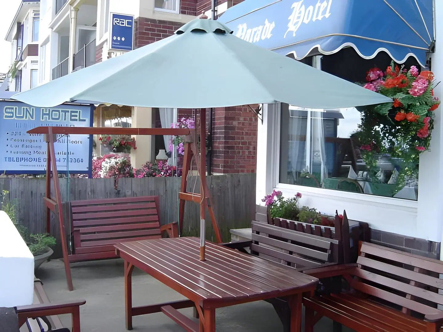 North Parade Seafront Accommodation Terrasse