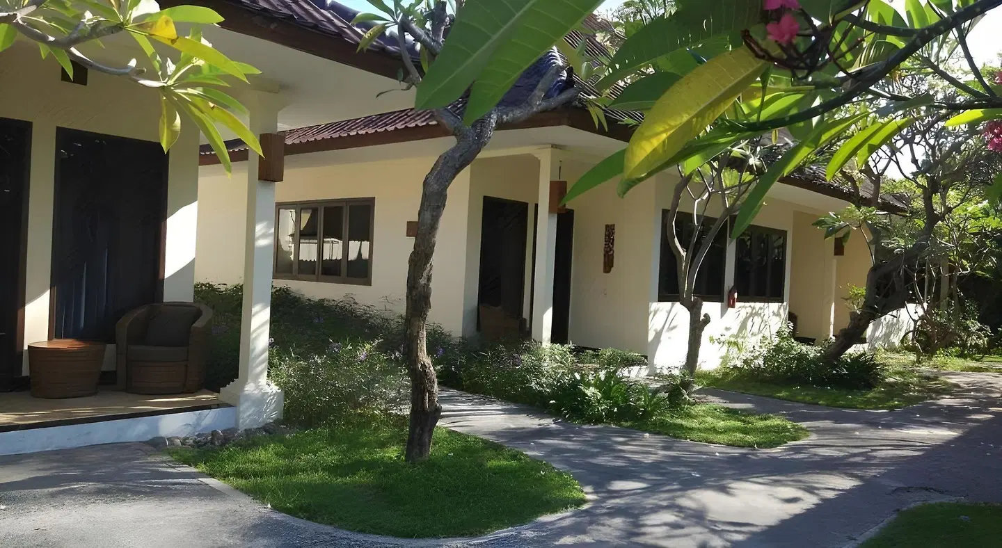 Hotel Vila Ombak Garten