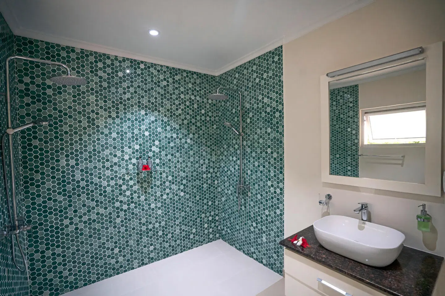 Villas de Mer Hotel Badezimmer