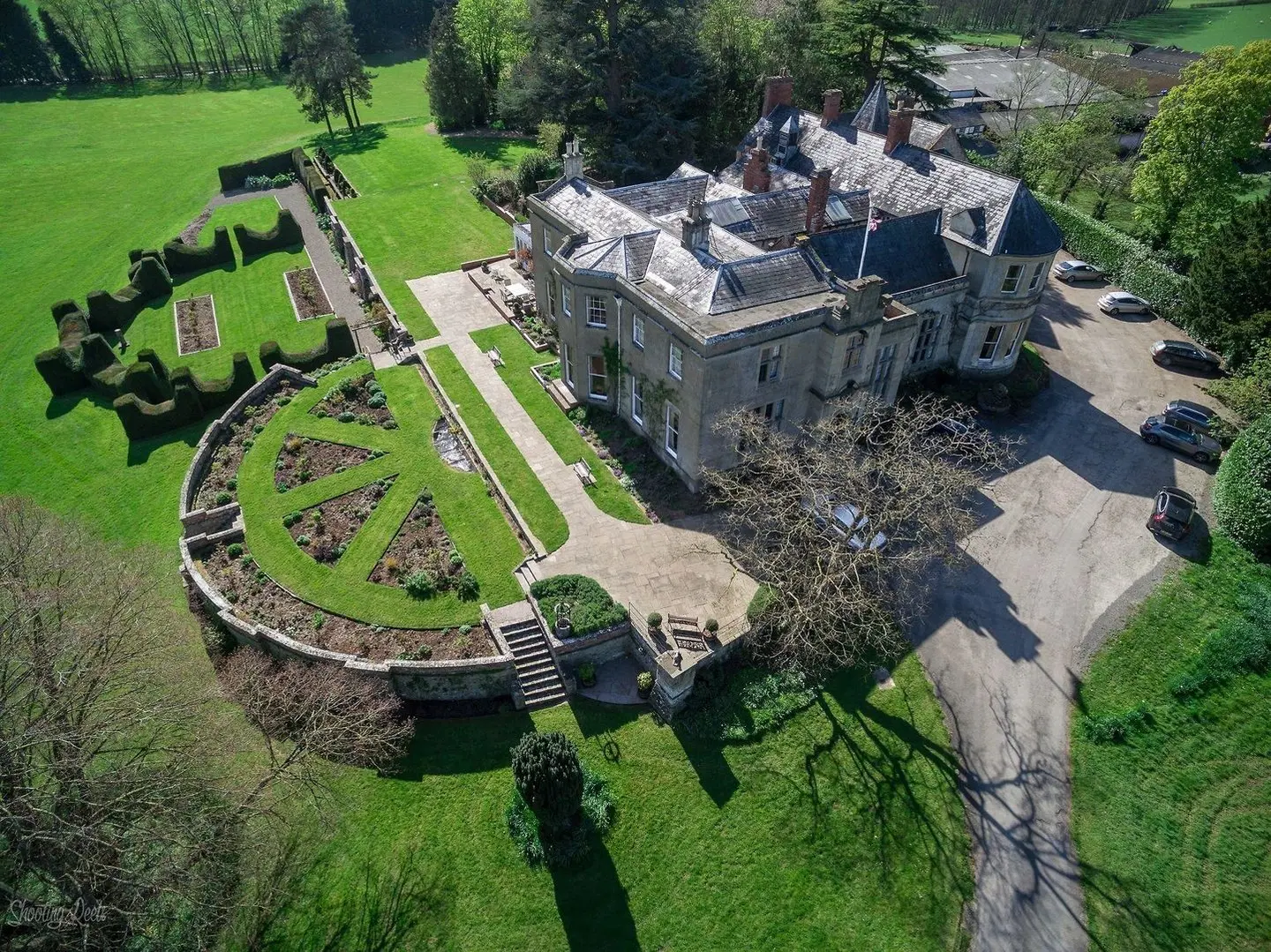 Burton Court Garten