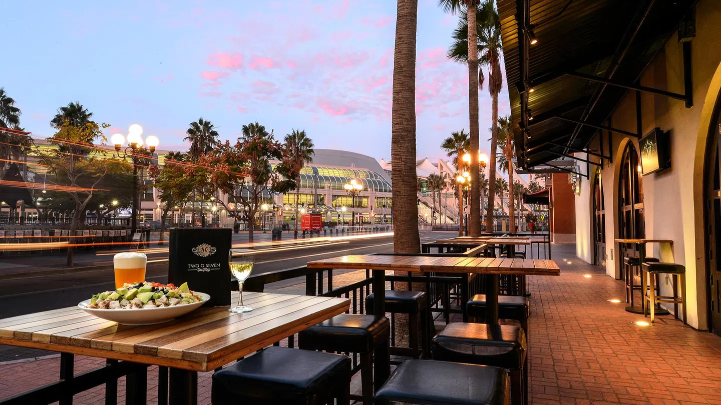 Hard Rock Hotel San Diego Terrasse