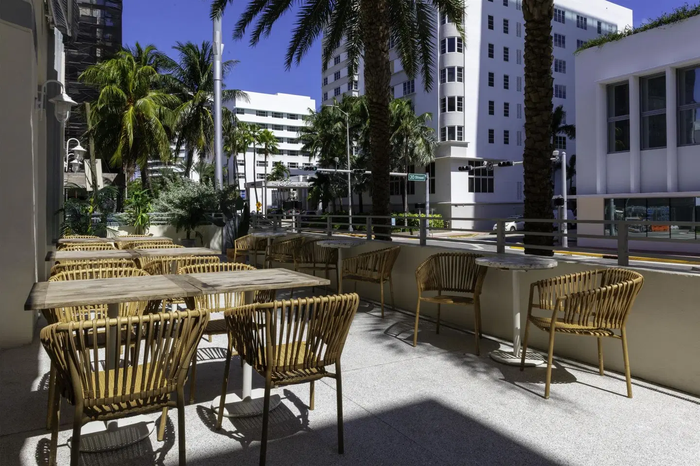 Hilton Garden Inn Miami South Beach Terrasse
