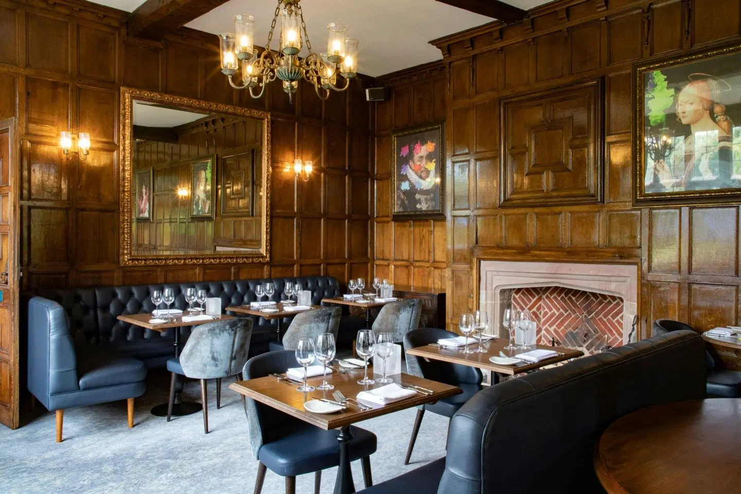 The Billesley Manor Hotel Restaurant