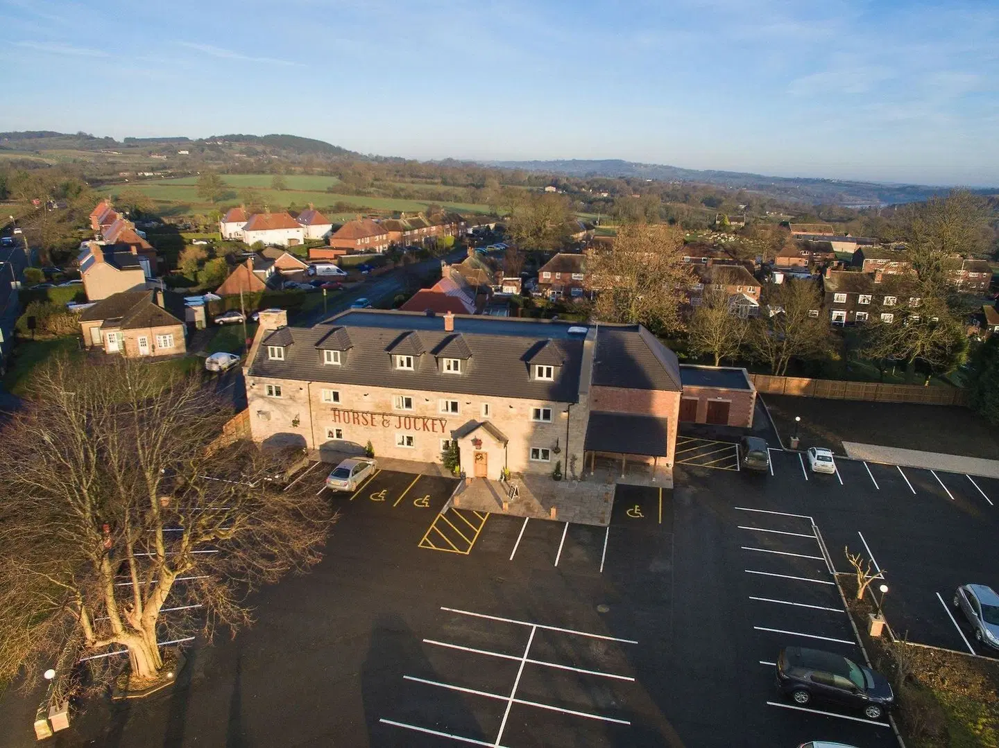 The Horse & Jockey Wessington Terrasse