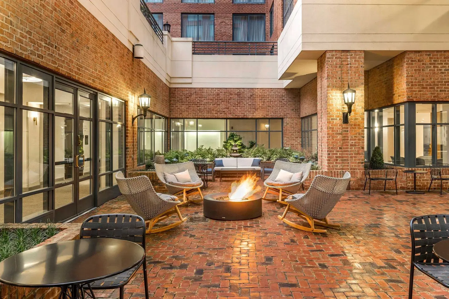 Sheraton Suites Old Town Alexandria Terrasse