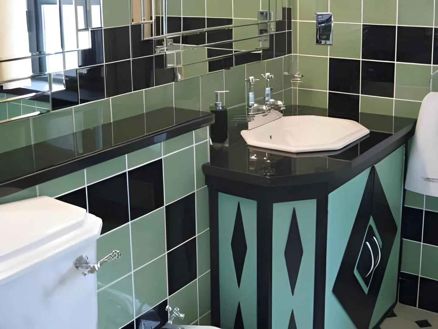 The PitStop Badezimmer