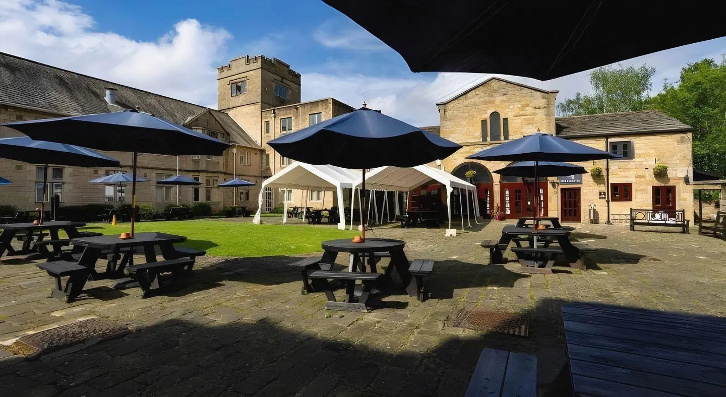 Weetwood Hall Terrasse