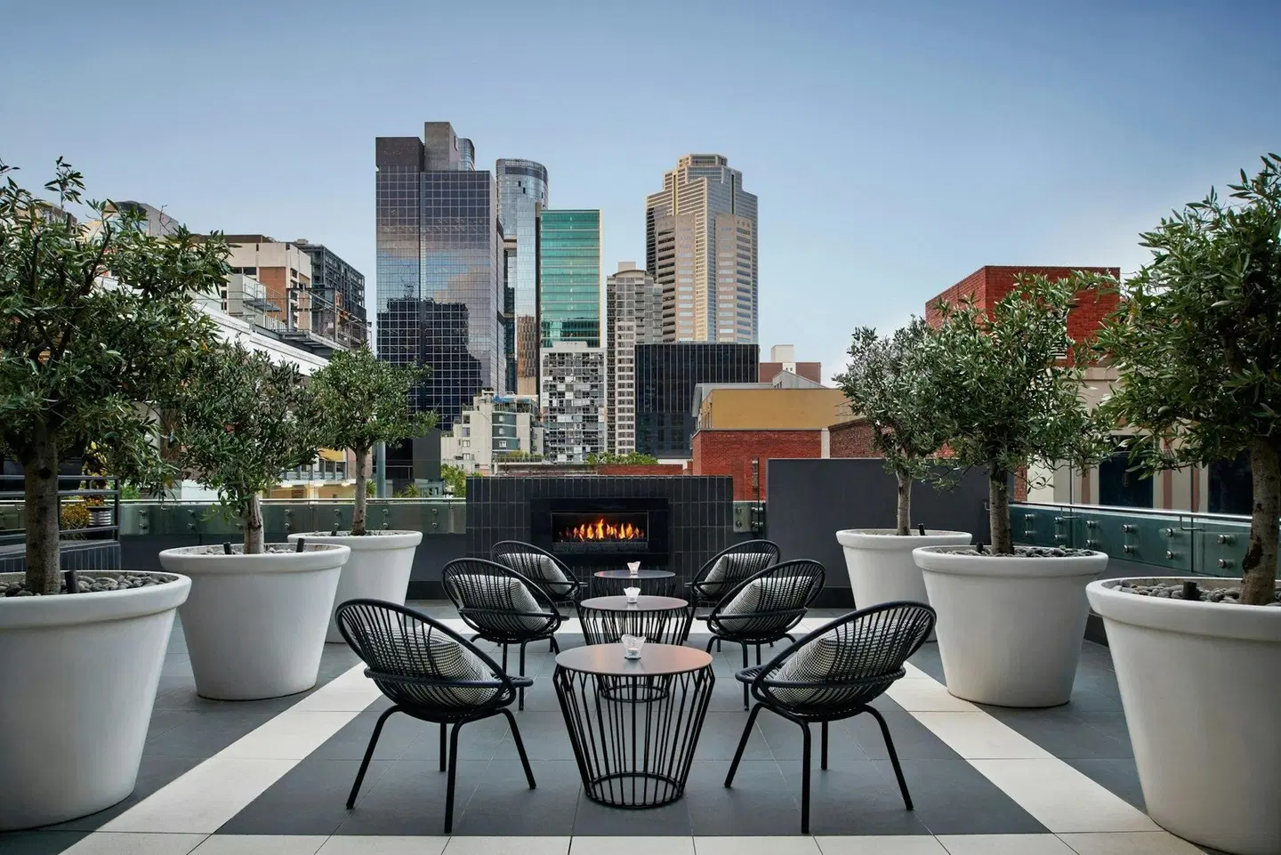 Sheraton Melbourne Hotel Terrasse