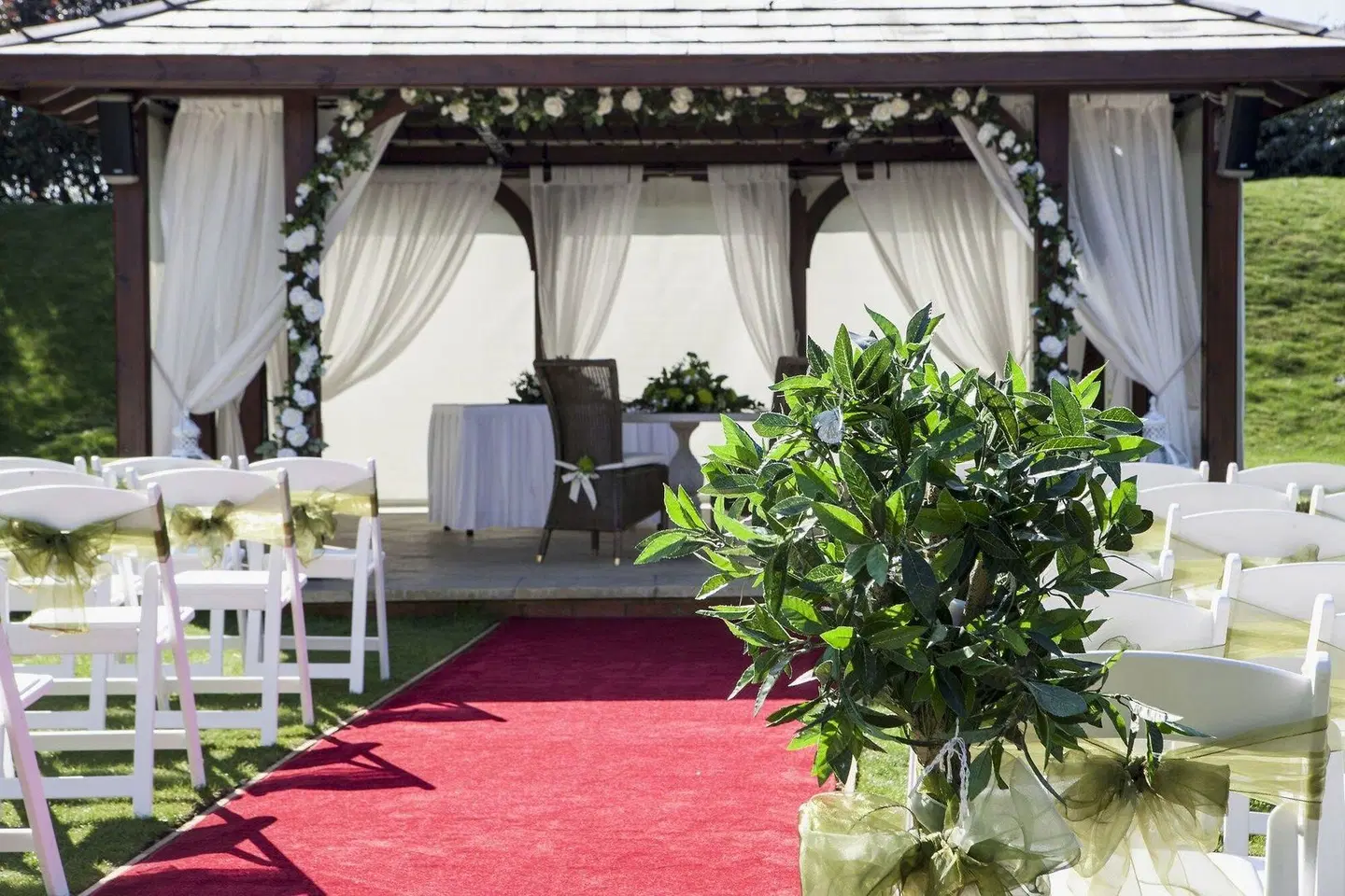 Kettering Park & Spa Terrasse