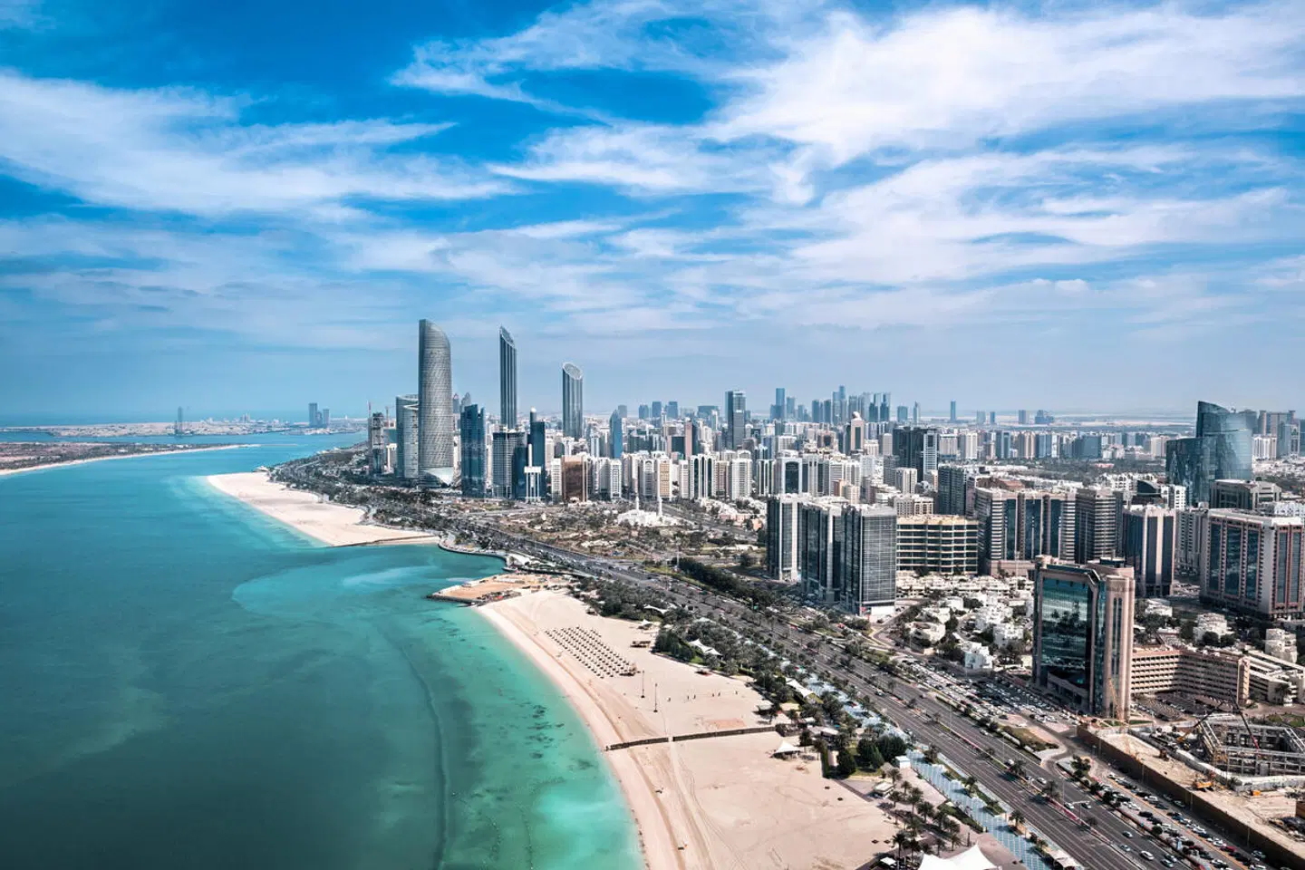 Go with the Flow in den Vereinigten Arabischen Emiraten Strand
