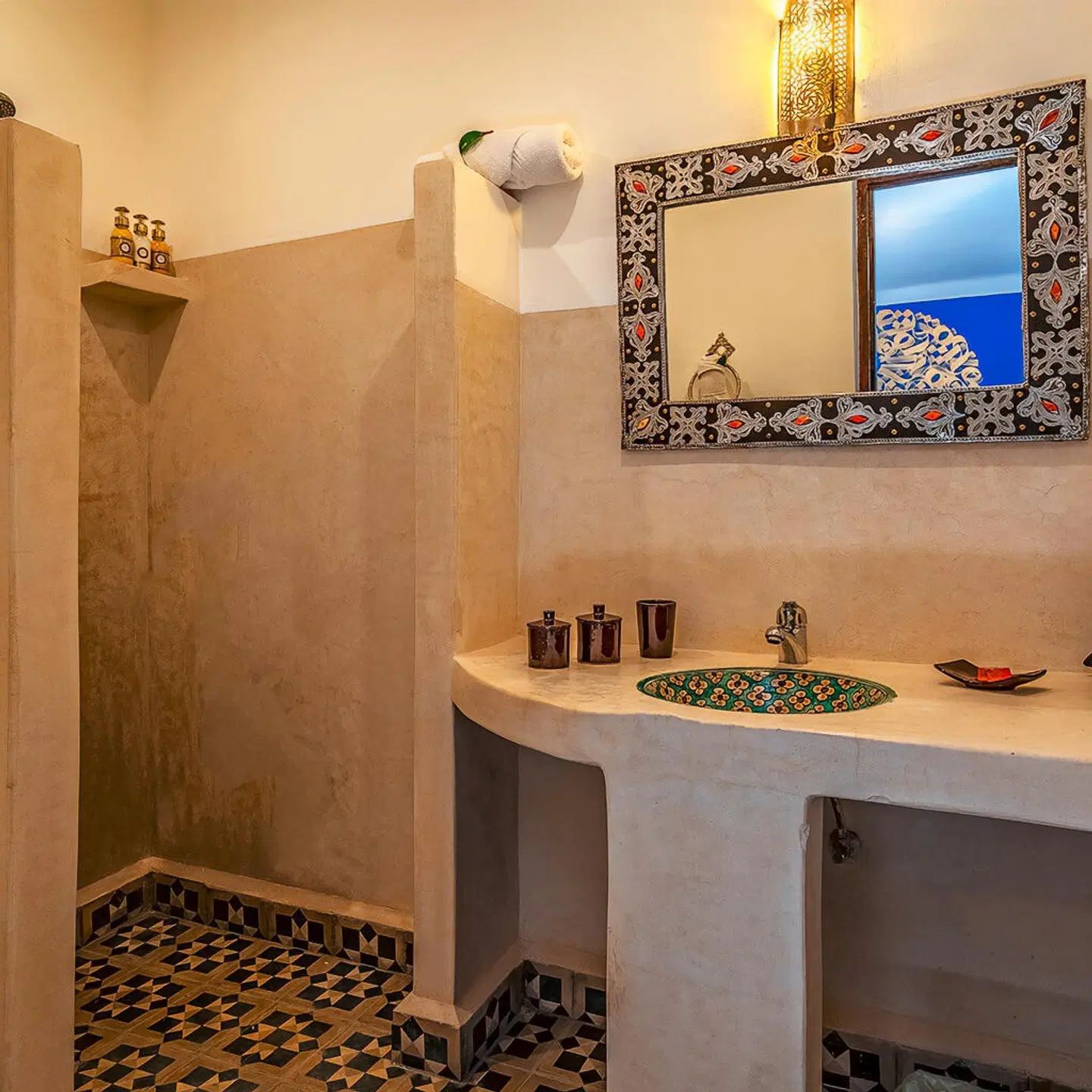Riad Safran et Cannelle & Spa BATHROOM