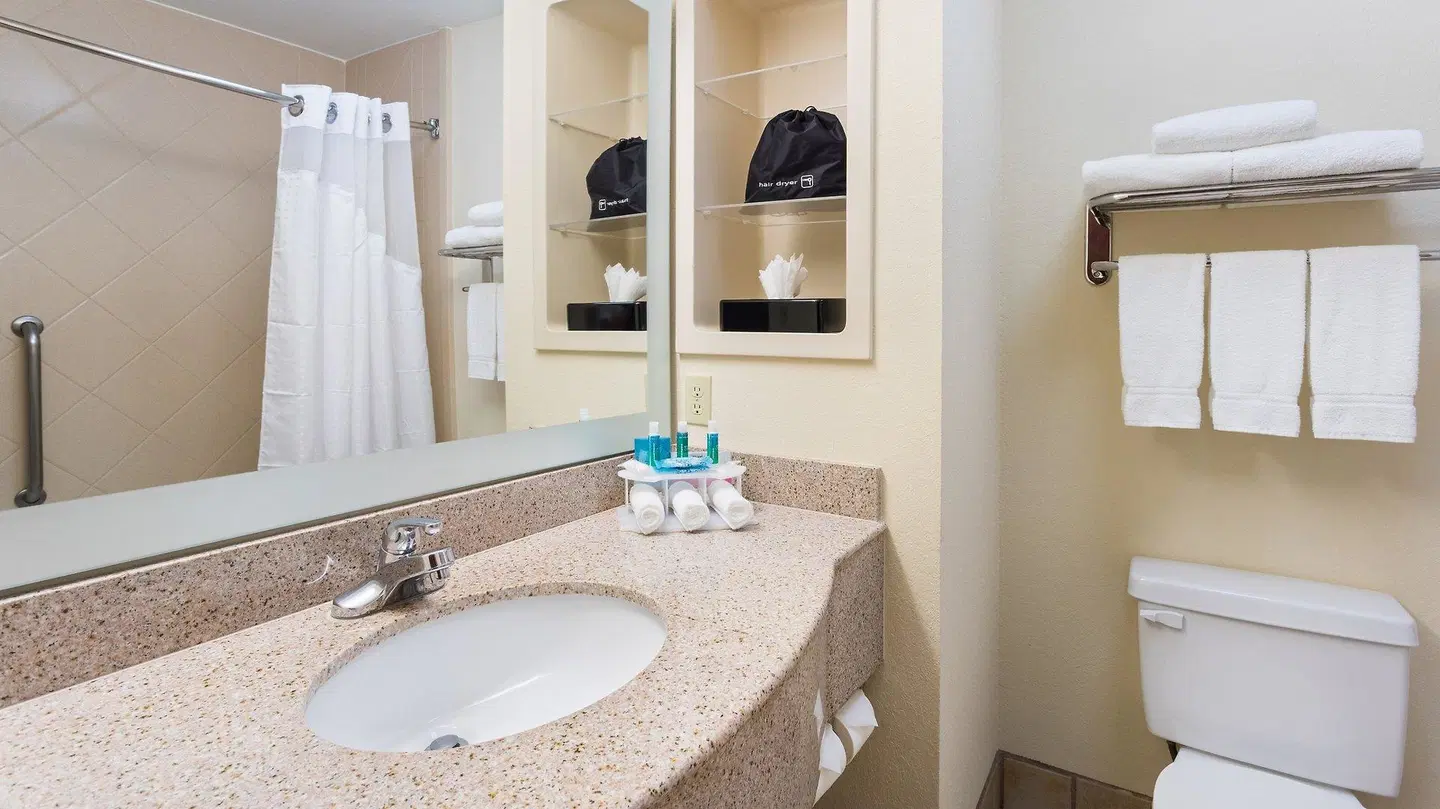 Holiday Inn Express & Suites Midland Loop 250 by IHG Badezimmer