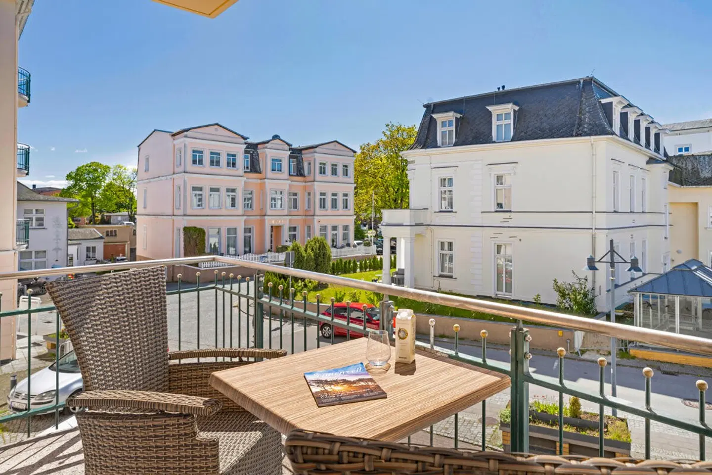 SEETELHOTEL Ostseeresidenz Ahlbeck Terrasse