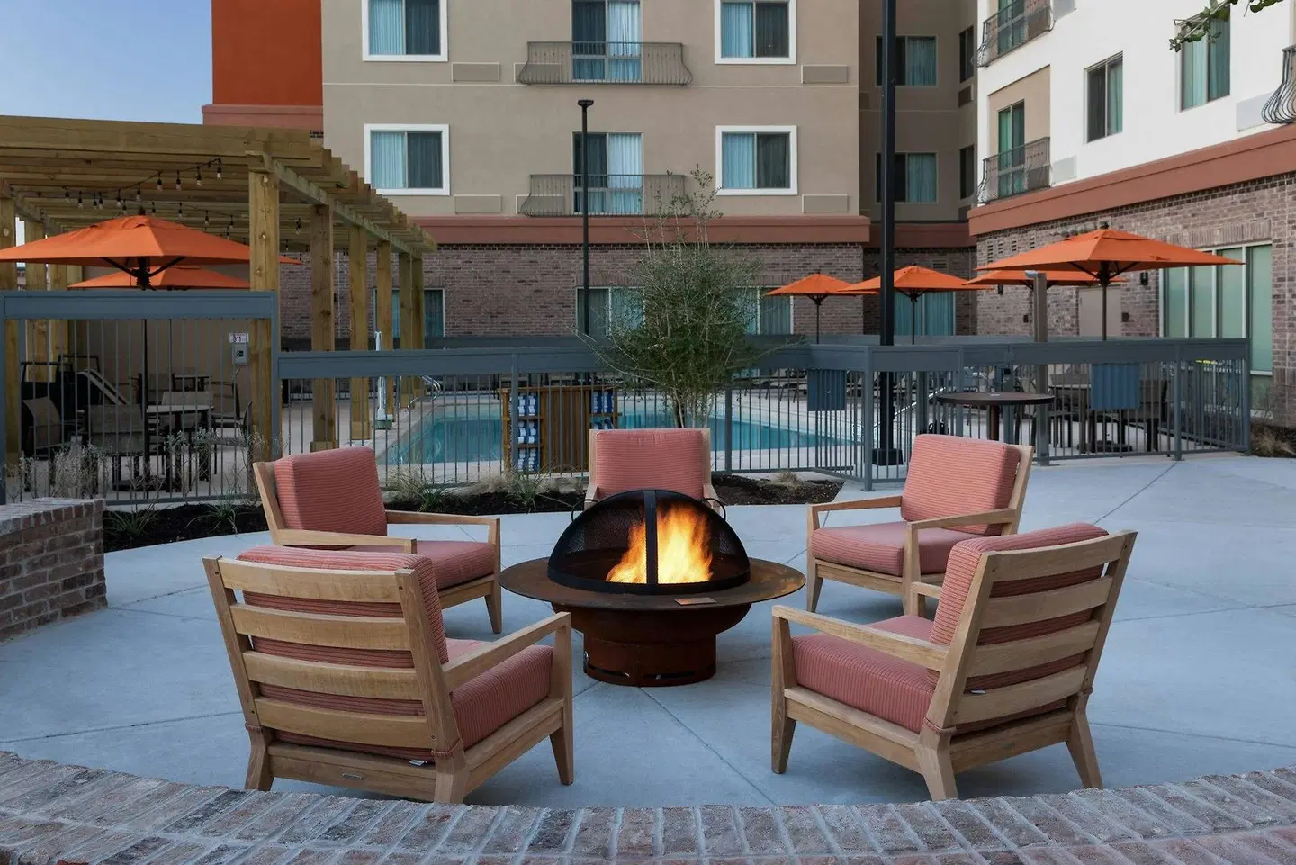 Courtyard by Marriott Fort Worth Historic Stockyards Terrasse