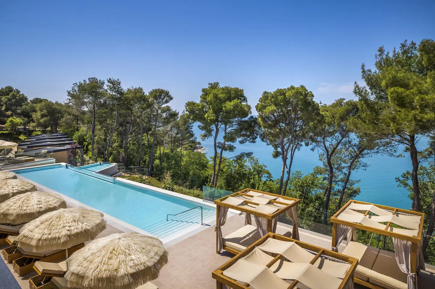 Punto Blu Village Premium Camping Resort Terrasse