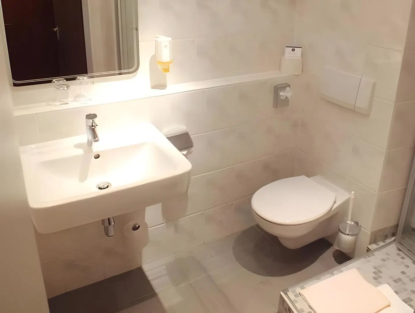 Best Western Hotel Das Donners Badezimmer
