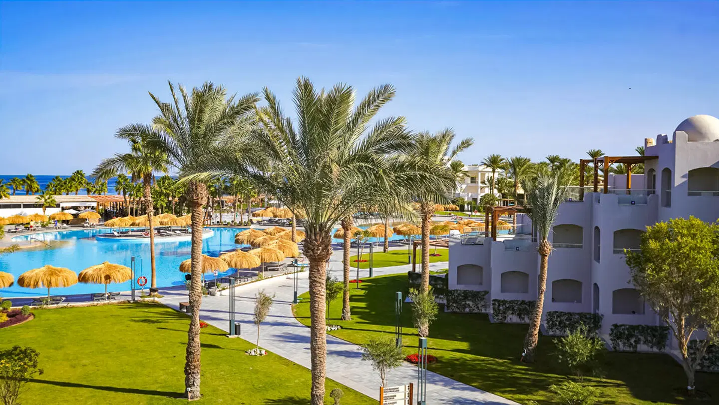 Palm Royale Resort Soma Bay Garten