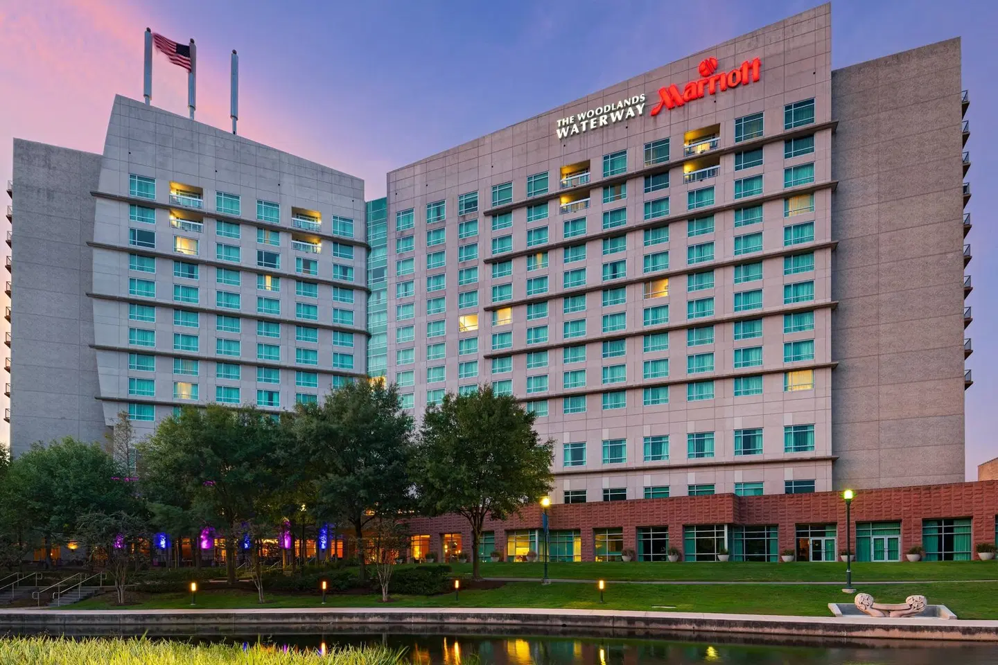 The Woodlands Waterway Marriott Hotel & Convention Center EXTERIOR
