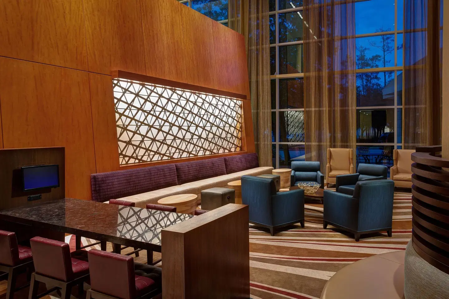 The Woodlands Waterway Marriott Hotel & Convention Center LOUNGE_LOBBY